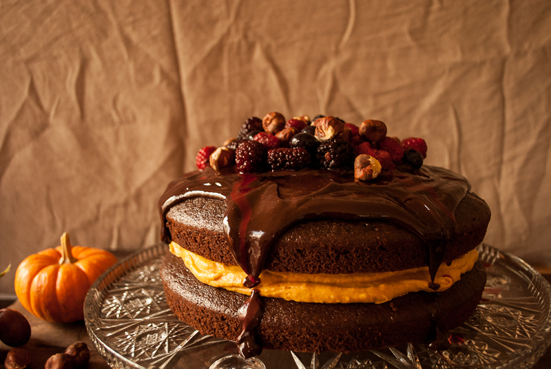 Chocolate Harvest Cake