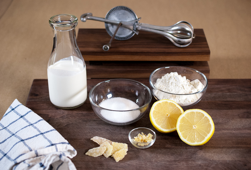 Lemon Ginger Scones