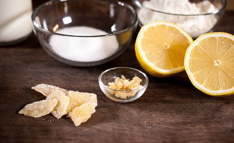 Lemon Ginger Scones