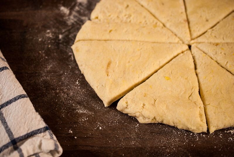 Lemon Ginger Scones