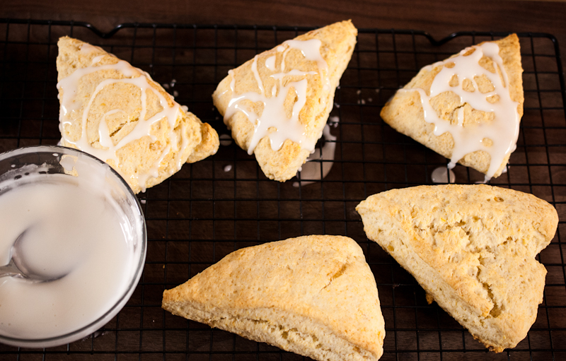 Ginger Lemon Scones