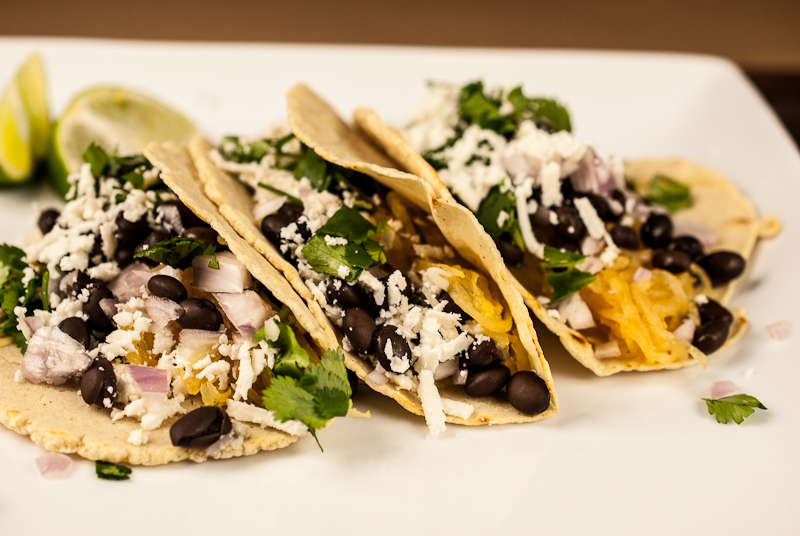 Spaghetti Squash Tacos