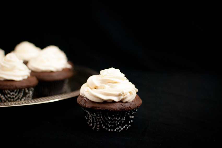 Irish car bomb cupcakes