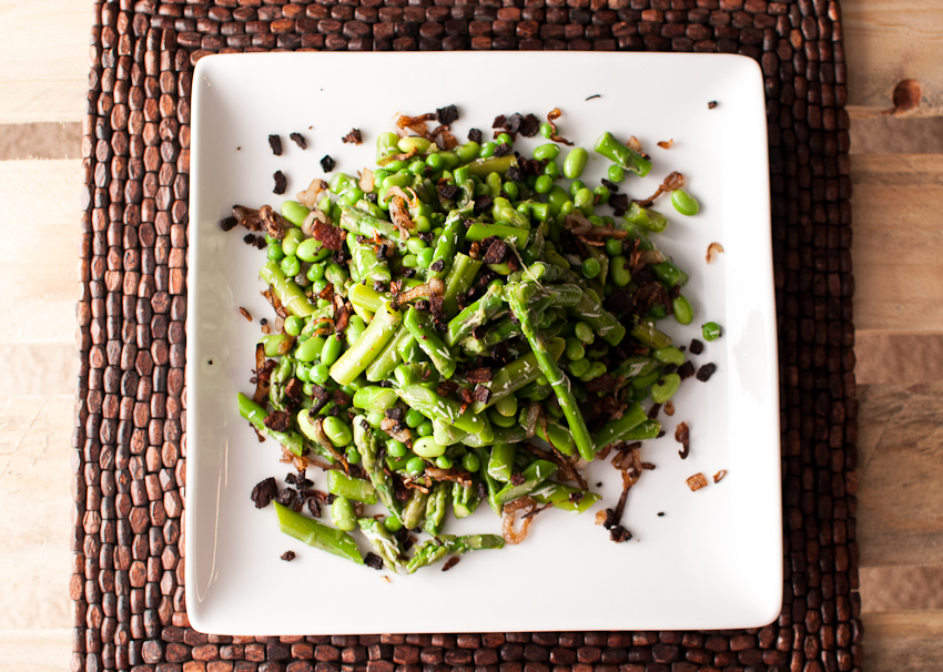 asparagus and pea salad