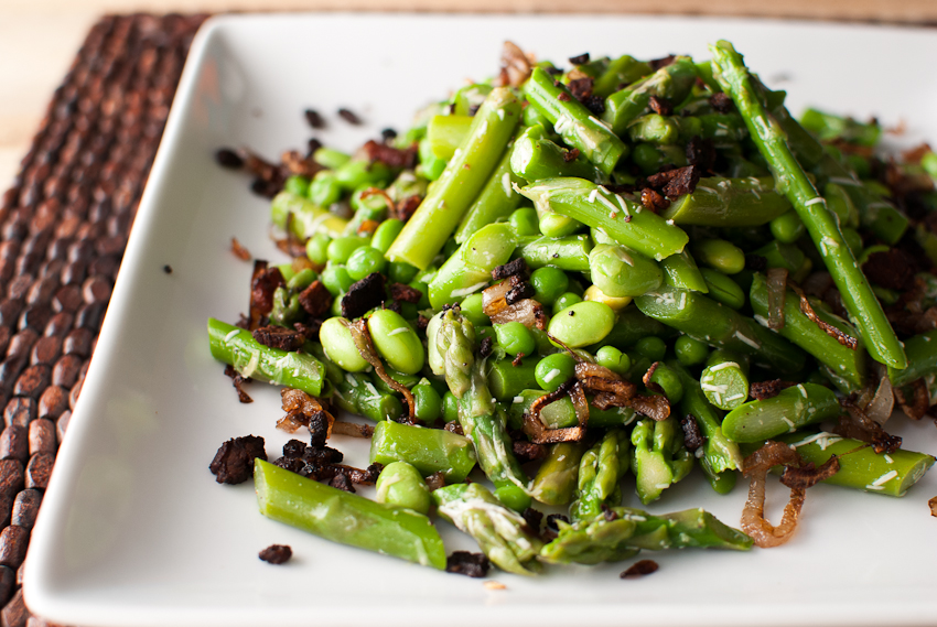 asparagus and pea salad