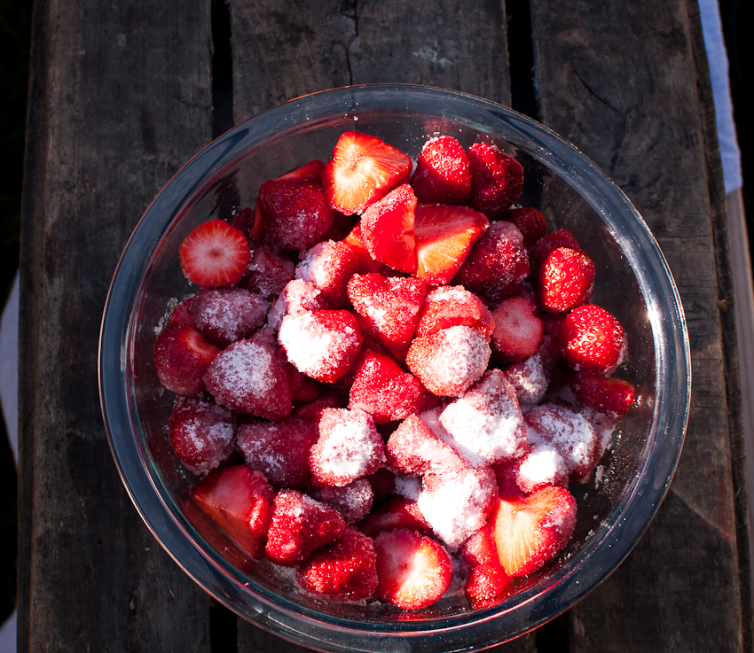 strawberry mascarpone tart