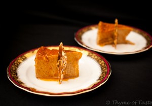 pumpkin flan