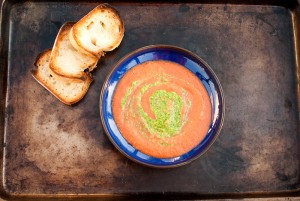 summer tomato soup