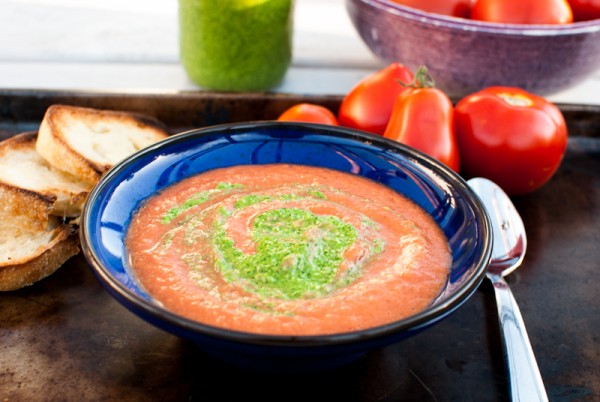 summer tomato soup
