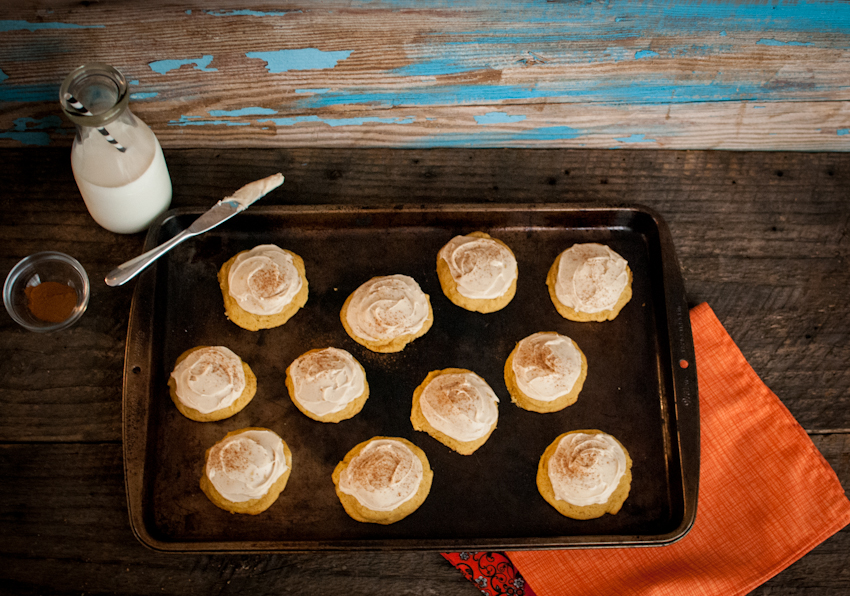 pumpkin spice cookies