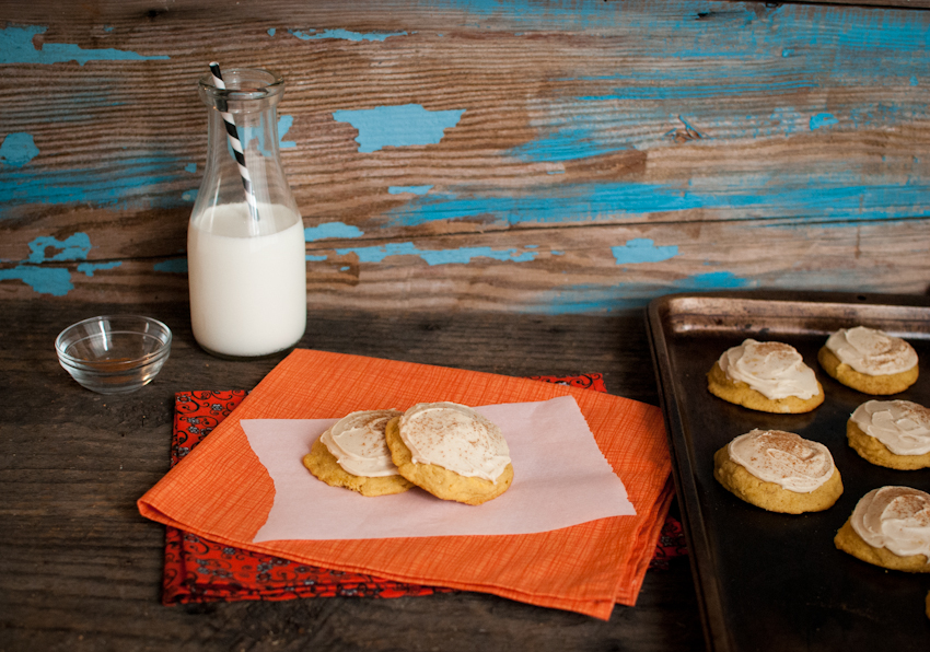 pumpkin spice cookies