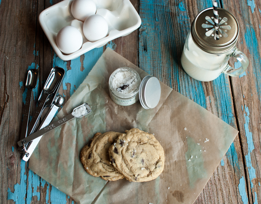 chocolate chip cookies with jacobsen salt