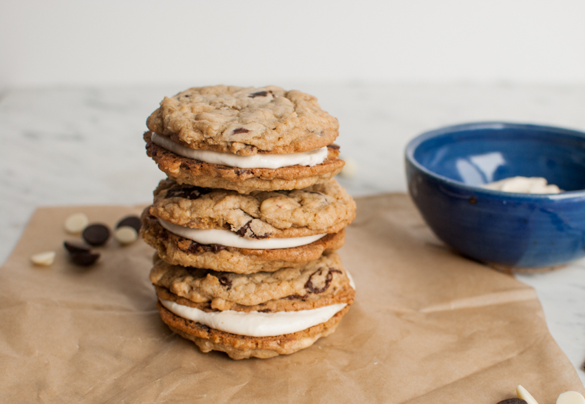 chocolate chip sandwich cookies