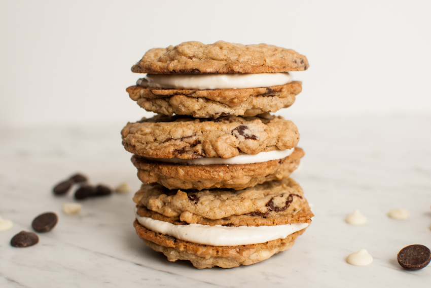 chocolate chip sandwich cookies