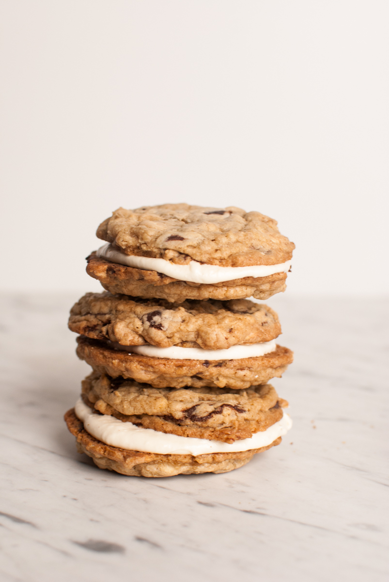 chocolate chip sandwich cookies