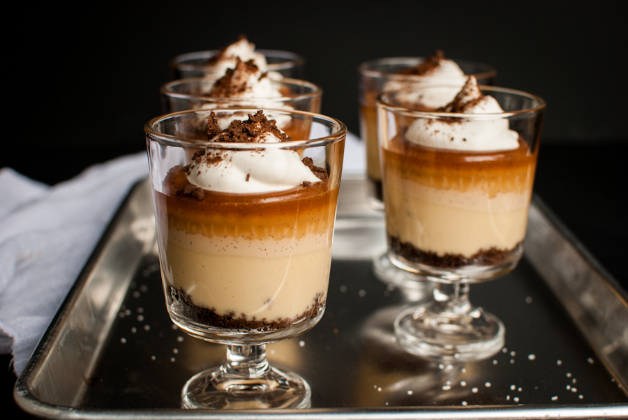 salted caramel pudding