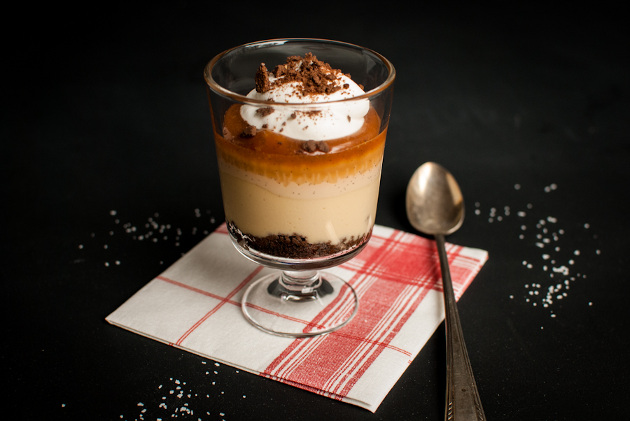 salted caramel pudding