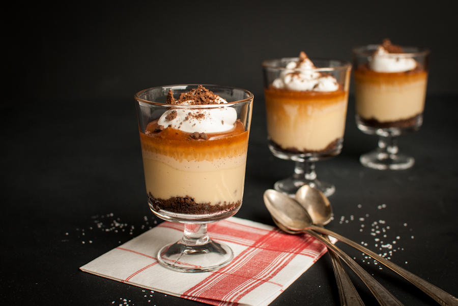 salted caramel pudding