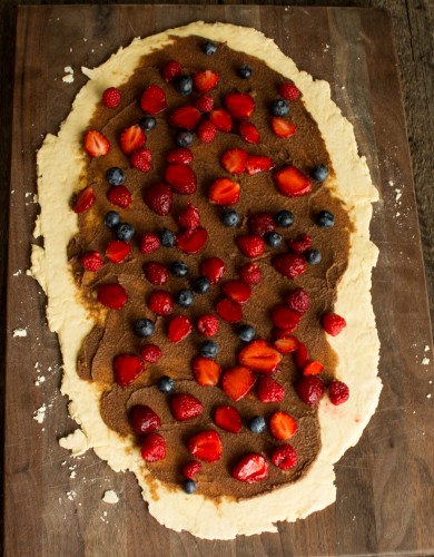 triple berry cinnamon swirl bread