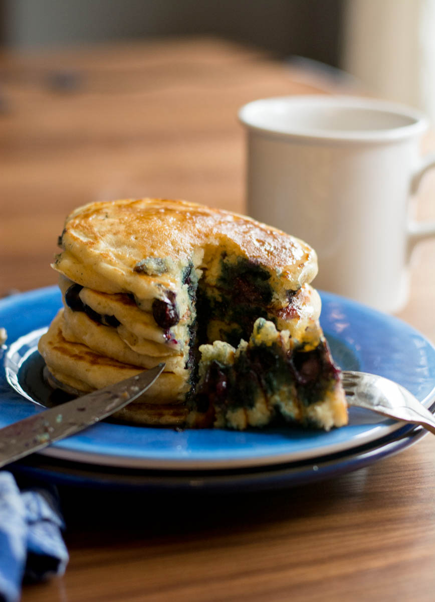 blueberry pancakes