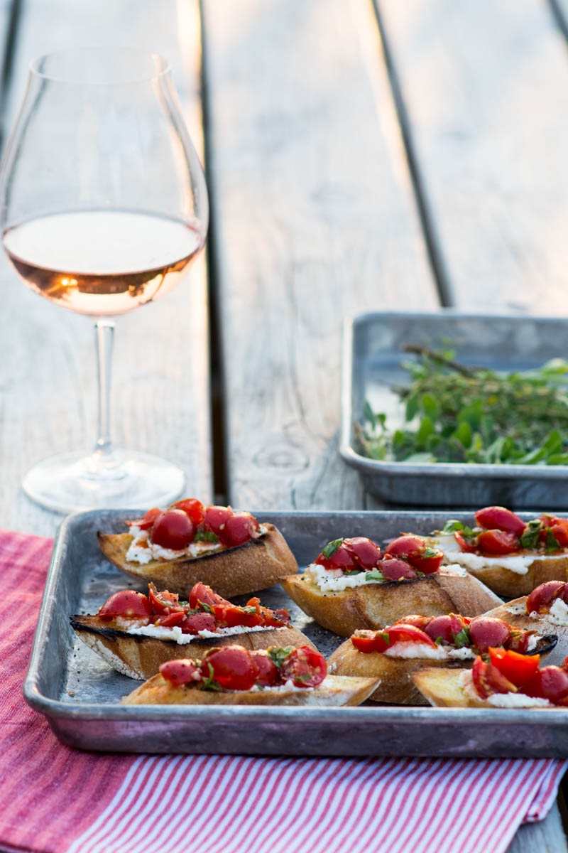 summer bruschetta