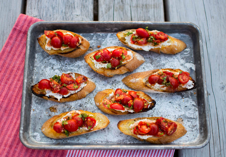 summer bruschetta