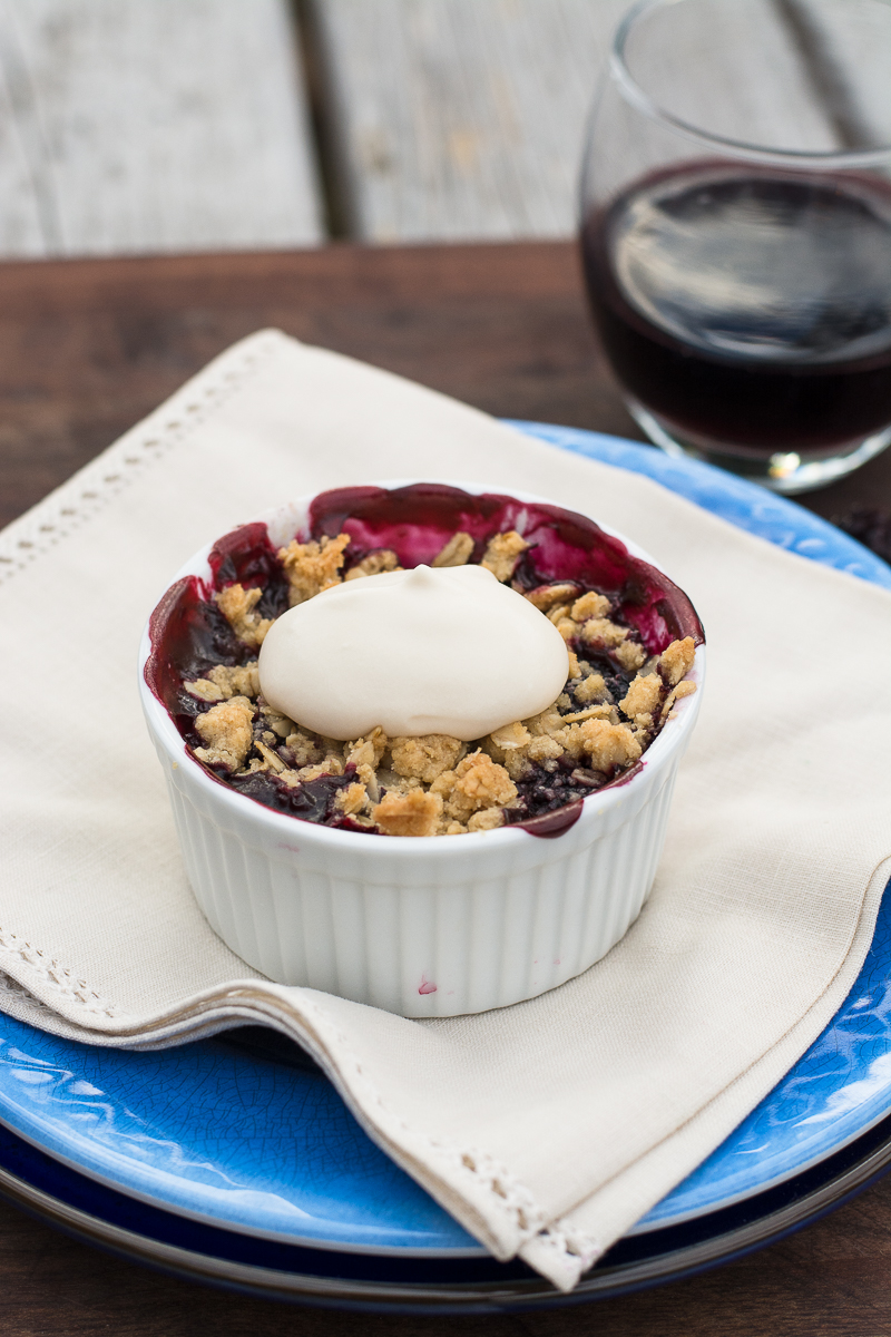 Blackberry Cabernet Crisp