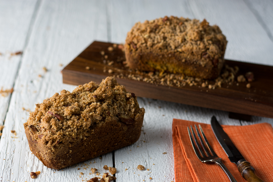 pumpkin pecan coffee cake