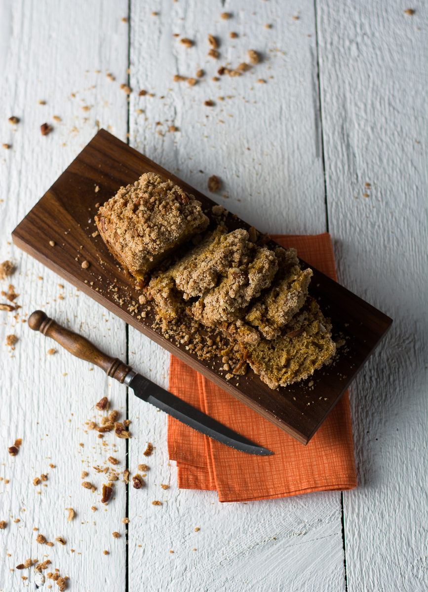 pumpkin pecan coffee cake