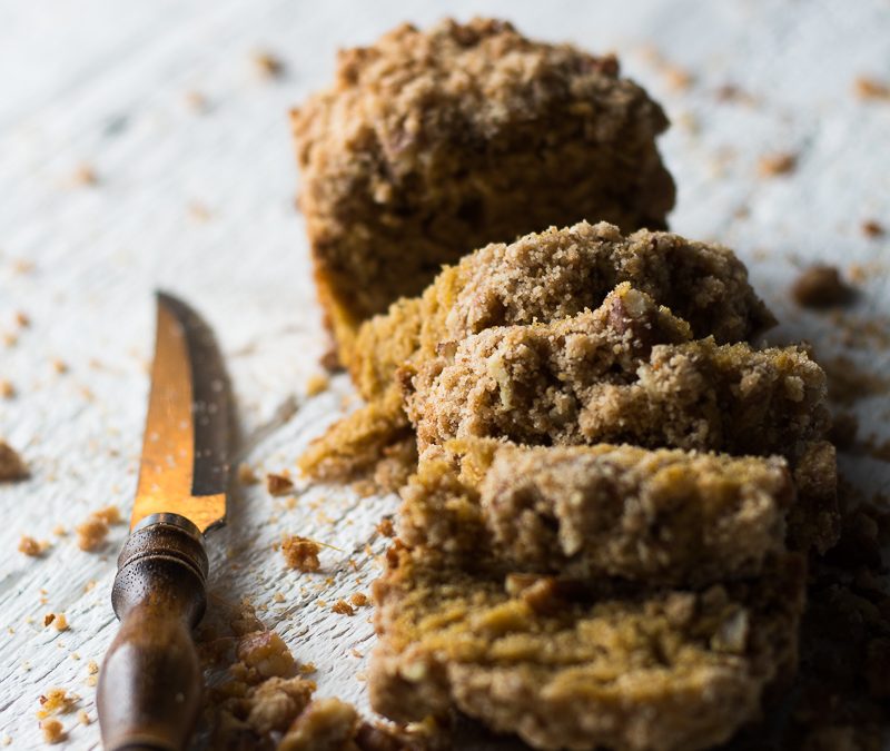 Pumpkin Pecan Coffee Cake