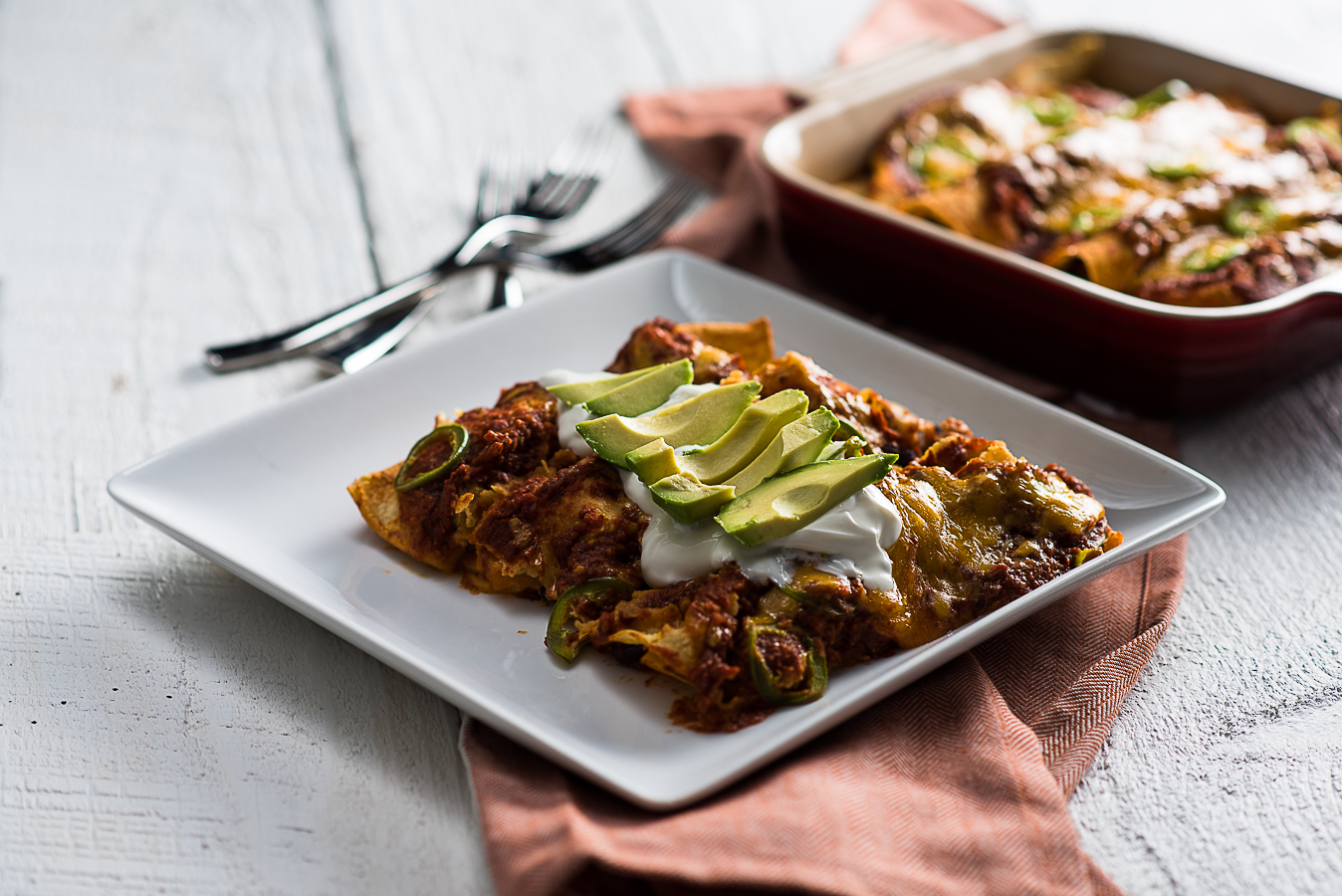 butternut squash enchiladas