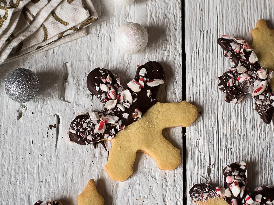 Chocolate Dipped Sugar Cookies